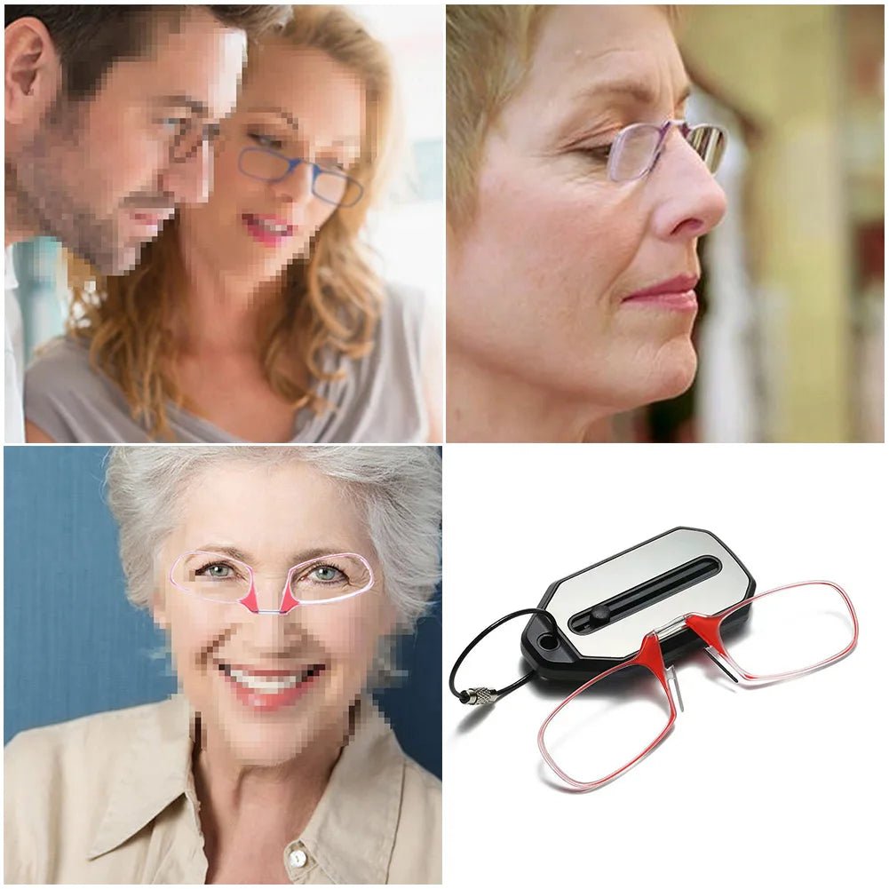 BowLift | SNAPFOCUS – Foldable Ultralight Reading Glasses for Clear Vision On-the-Go