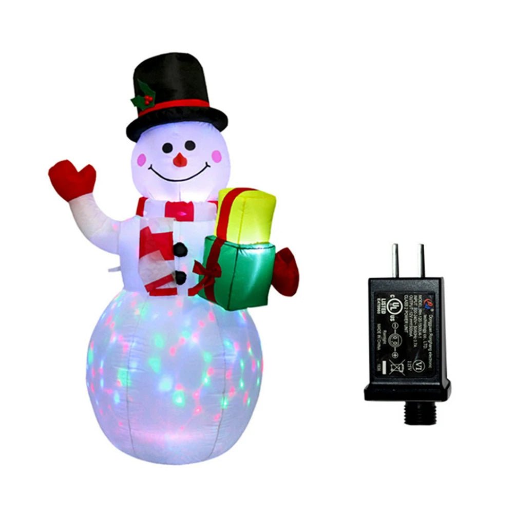 BowLift | Glowing LED Inflatable Christmas Tree & Elf – Festive Outdoor Ornament for Magical Parties & New Year Cheer
