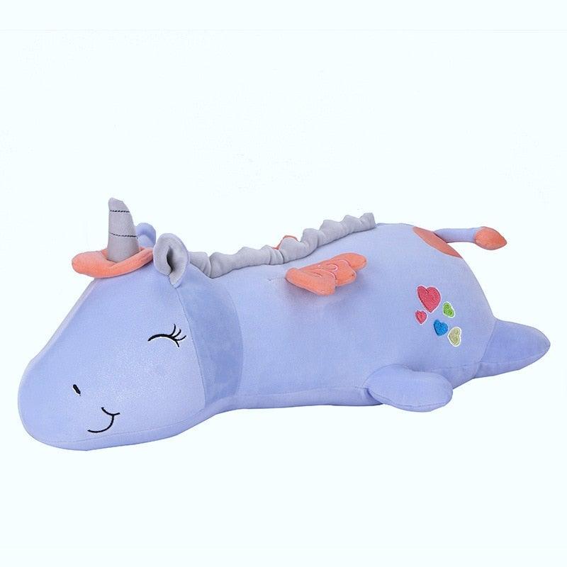 BowLift | Glowing Light Unicorn – Soft Plush Night Companion Toy for Kids