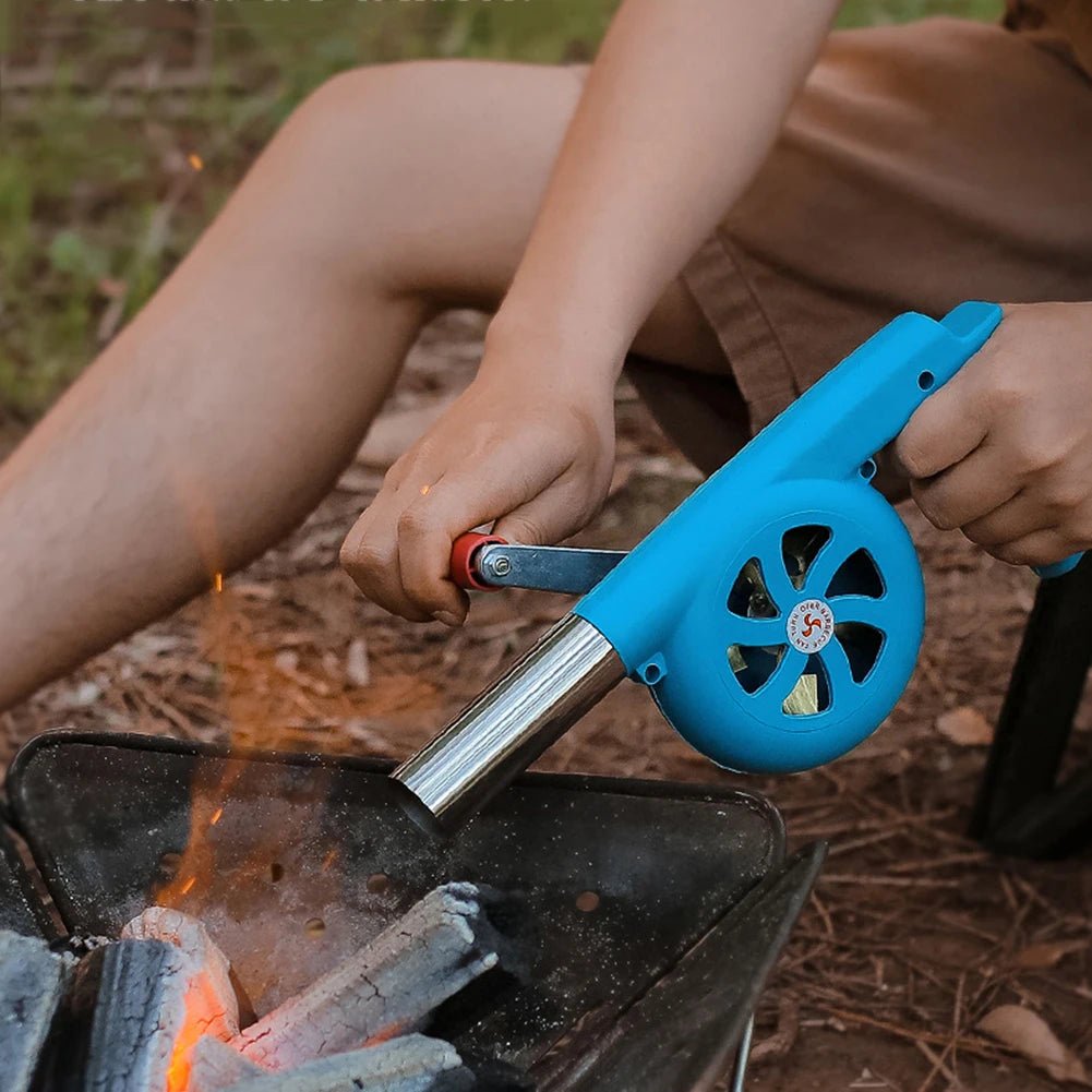 BowLift | GRILLBLOW – Portable Hand Crank BBQ Fan for Outdoor Cooking