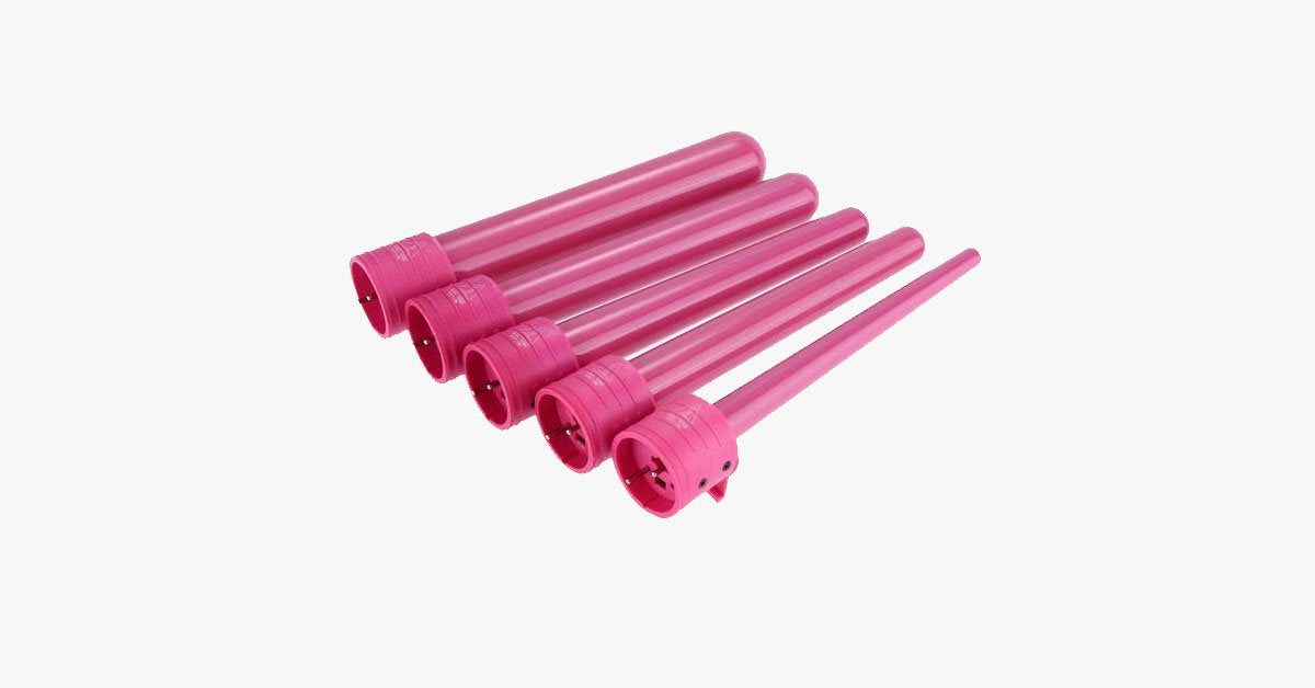 BowLift | Achieve the salon look with the curling iron set and the heat-resistant glove