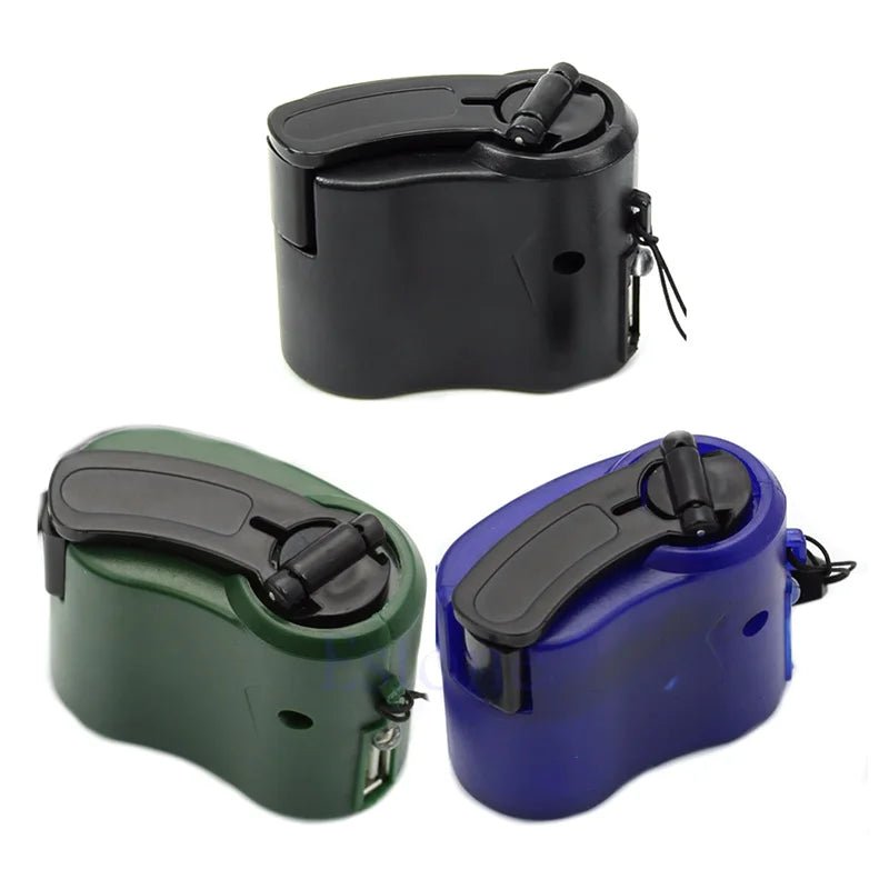 BowLift | HandCrank Charge – Portable USB Emergency Charger for Outdoor Survival