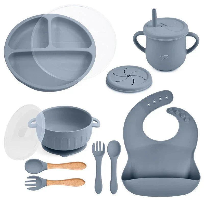 BowLift | Happymeal Set – Colorful silicone tableware for safe & independent eating