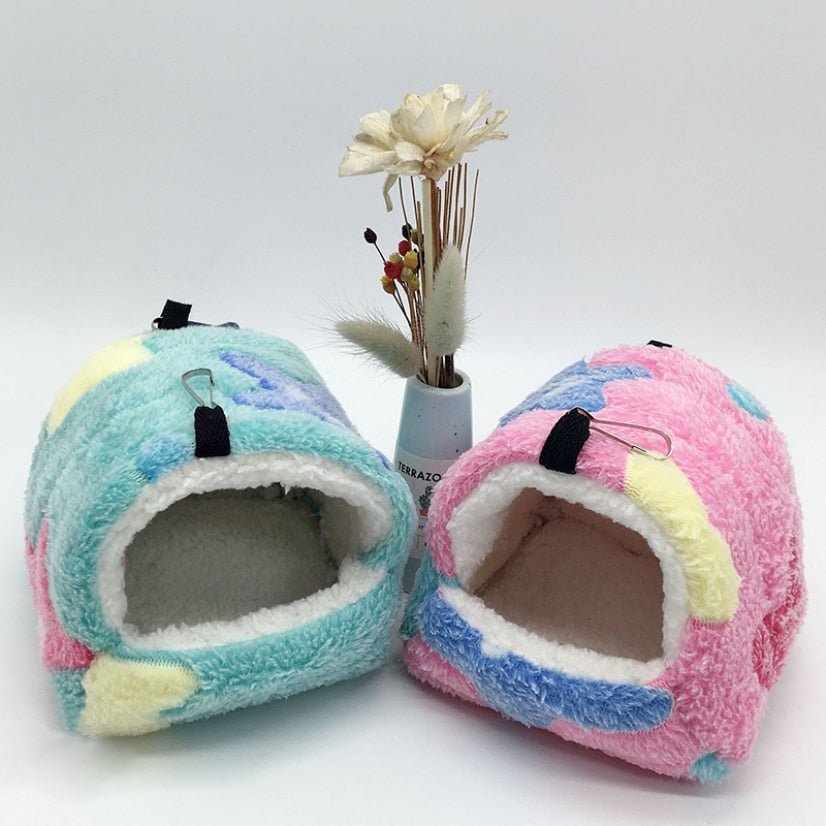 BowLift | HARRYHAMSTER – Plush Hammock House for Hamsters & Small Rodents