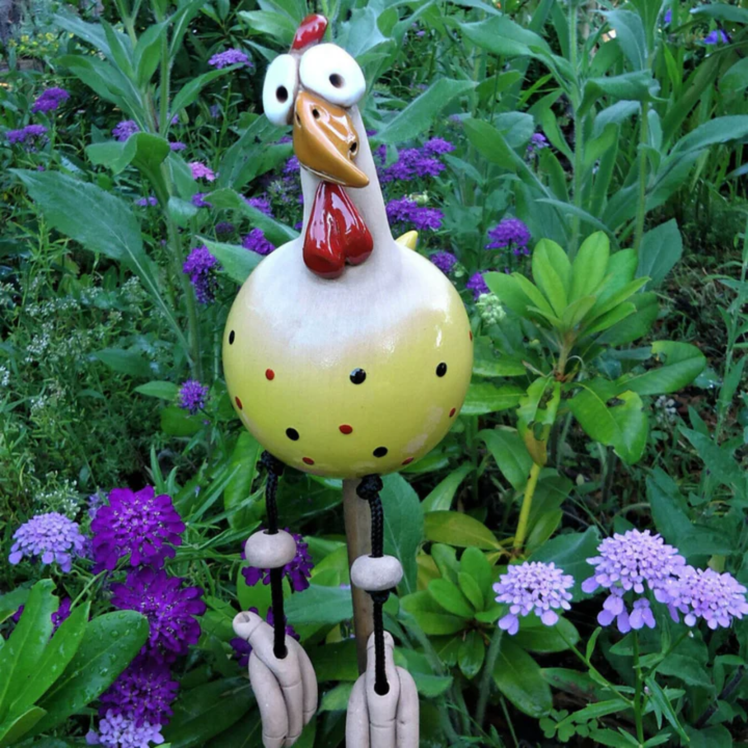 BowLift | Happy Chicken – Colorful Garden Chicken Decoration