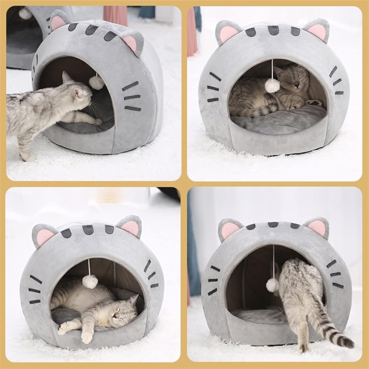 Hideaway • Cave Cat Bed - Cave Cat Bed - BowLift