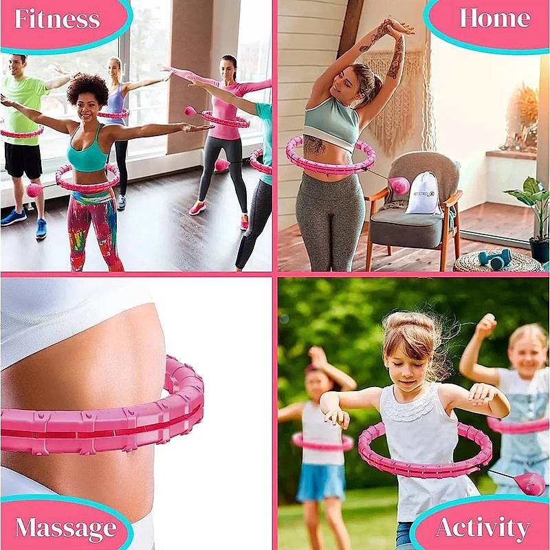 BowLift | Adjustable Weighted Hula Hoop
