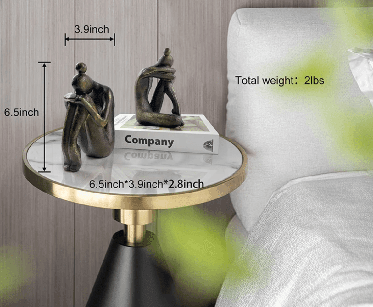 BowLift | Human-shaped resin bookends set