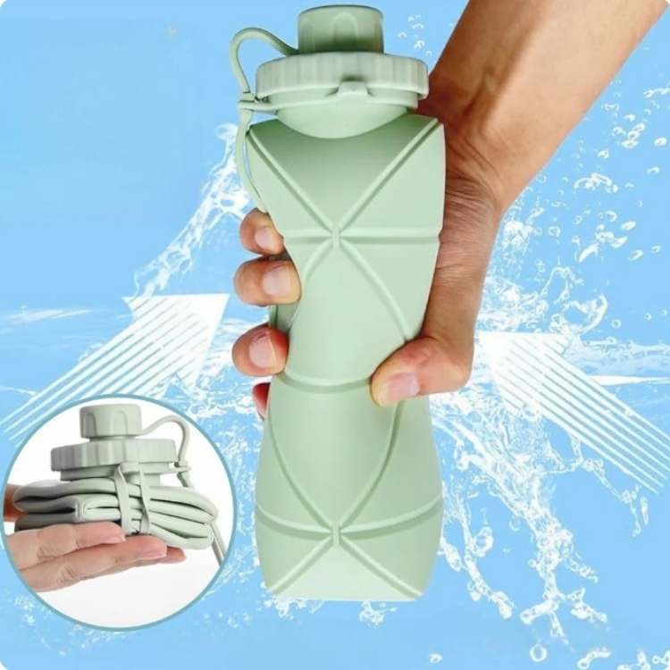 BowLift | Collapsible Water Bottle | BPA-Free, Leak-Proof & Eco-Friendly for Hiking, Commuting & Workouts