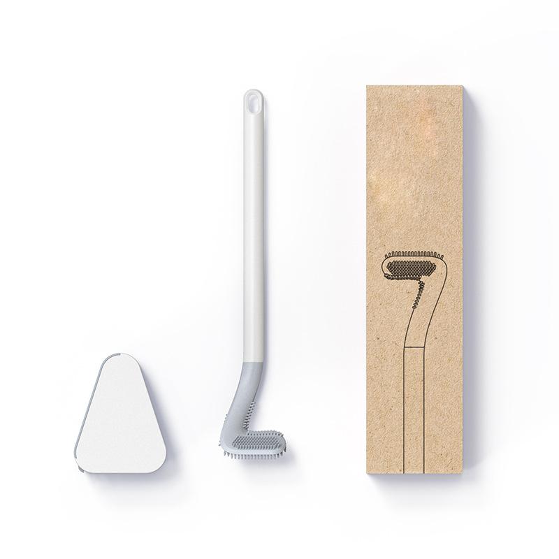 BowLift | Longer Handle Flexible Silicone Golf Toilet Brush