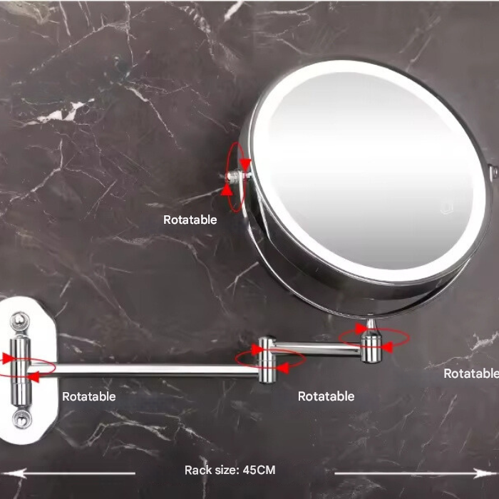 BowLift | Illuminated Makeup Mirror - LumiAura