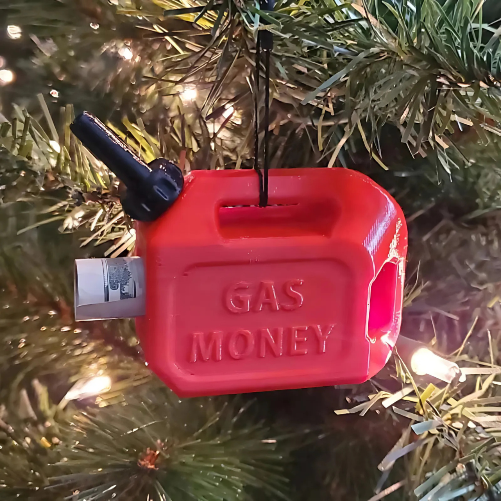 BowLift | Christmas Funny Gas Can Money Ornament
