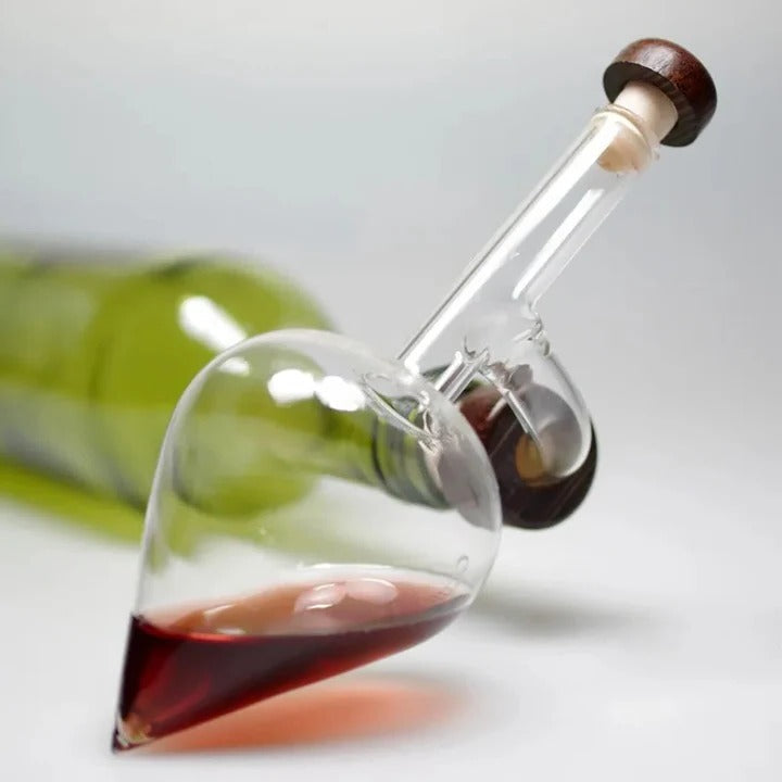 BowLift | Glass Wine Aerator Decanter