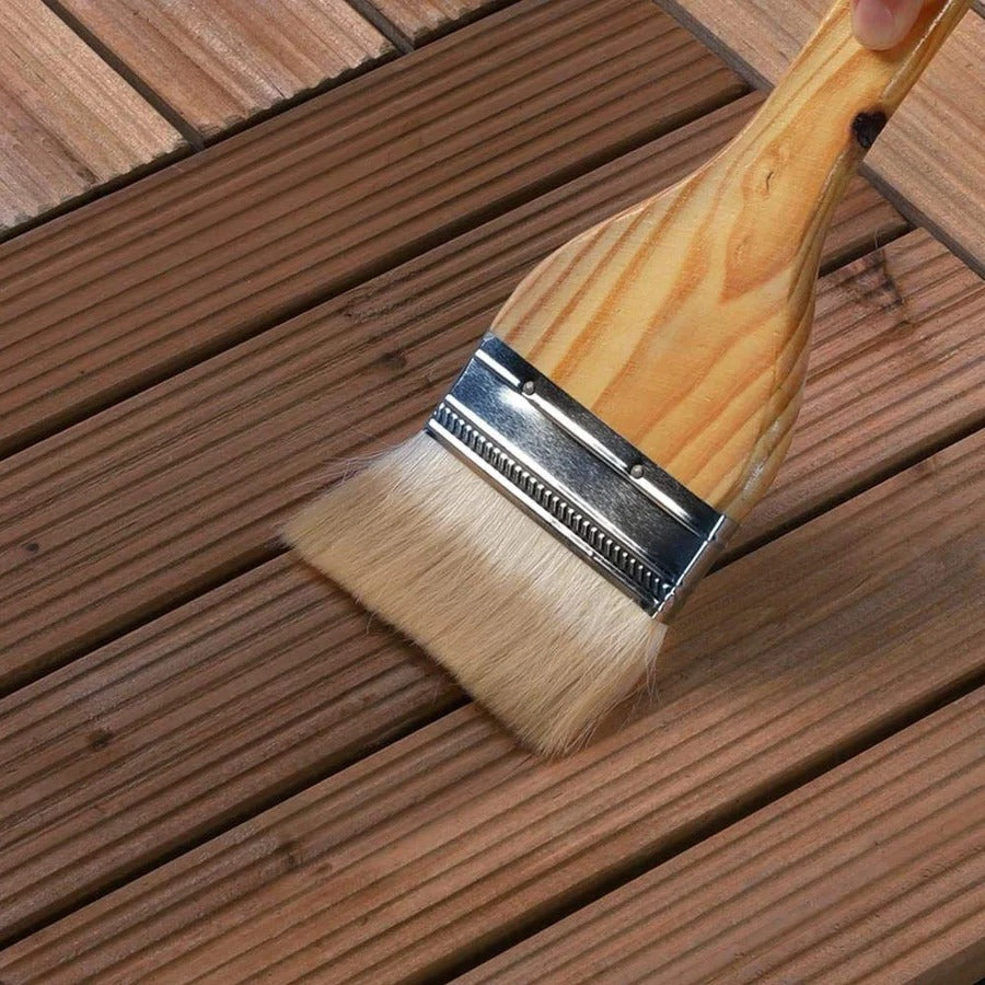 BowLift | Interlocking Outdoor Patio Wood Flooring Deck Tiles 27Pcs