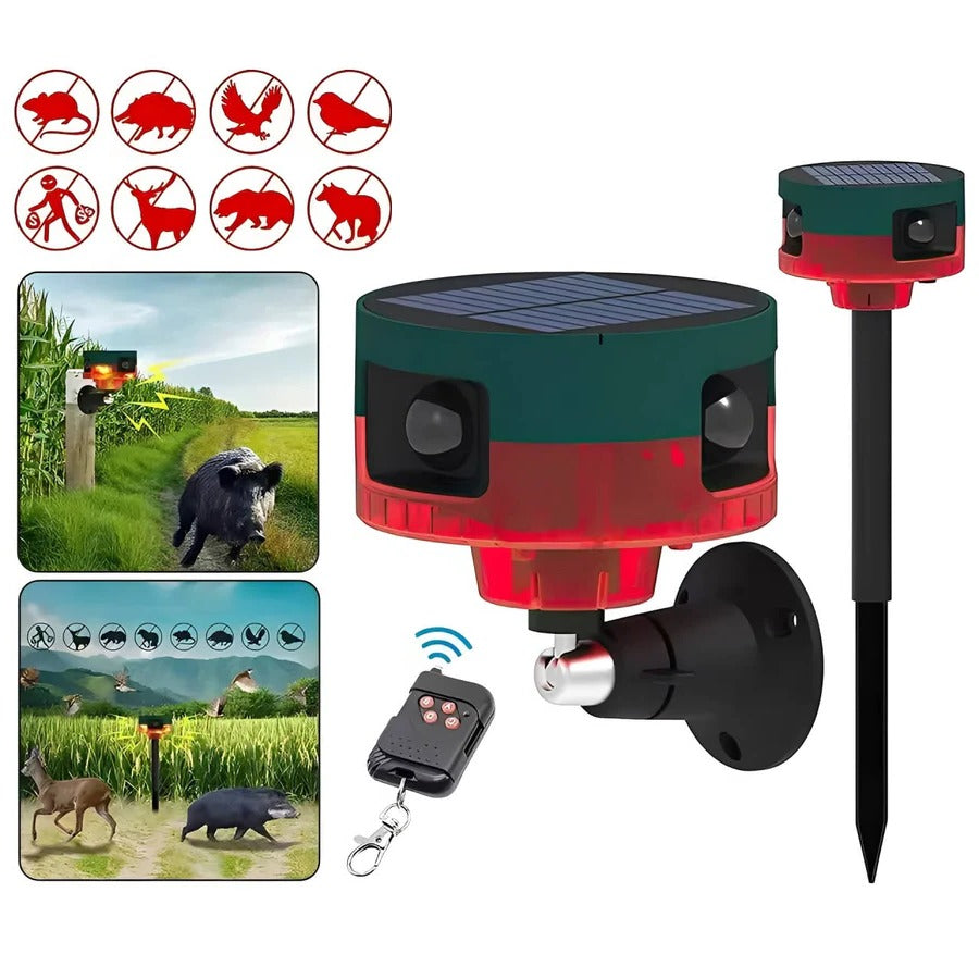 BowLift | 360 Degree Solar Repeller for Pigeon, Bird, Wild Boar, Rabbit and Deer