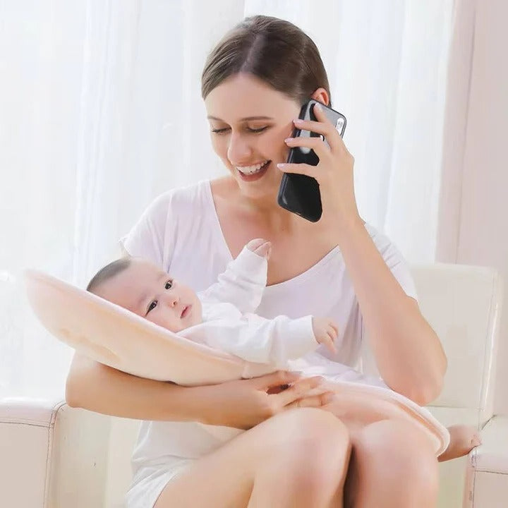BowLift | Baby Feeding Support Pillow – Contoured Comfort Design