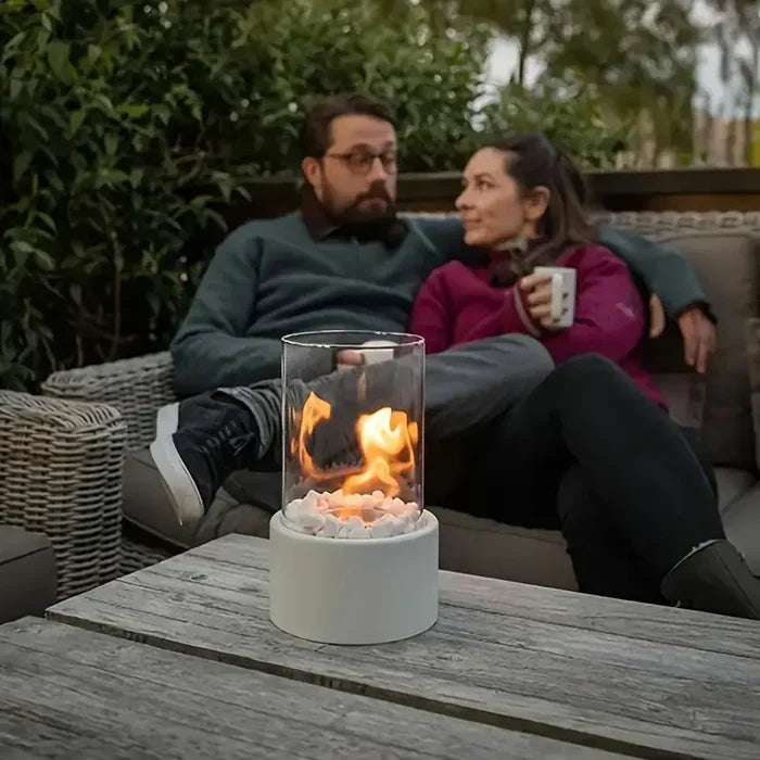 BowLift | Trendy & Portable Table Fire Lantern - GlowLuxe