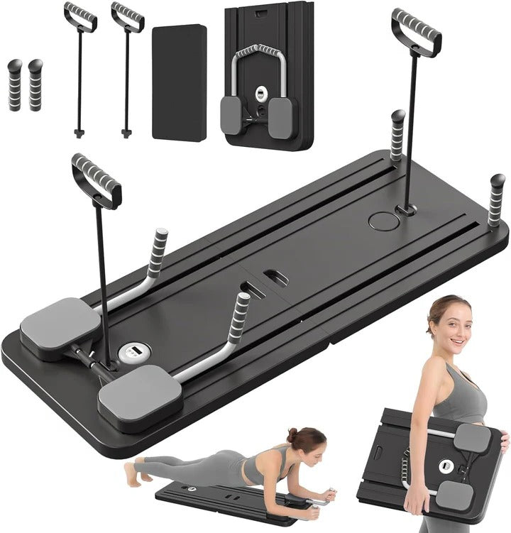 BowLift | HomeStudio Pilates Reformer Board with Resistance Bands