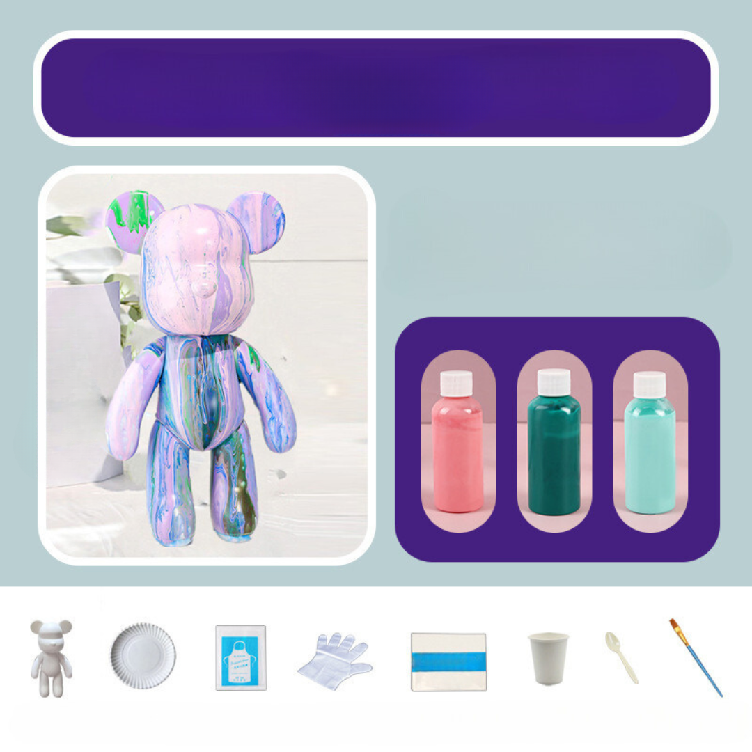 BowLift | Decorative Hand Painted Bear Doll