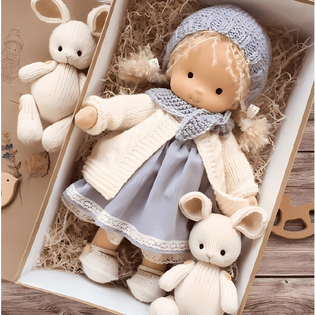 BowLift | Doll Handmade Soft Plush Waldorf Toy