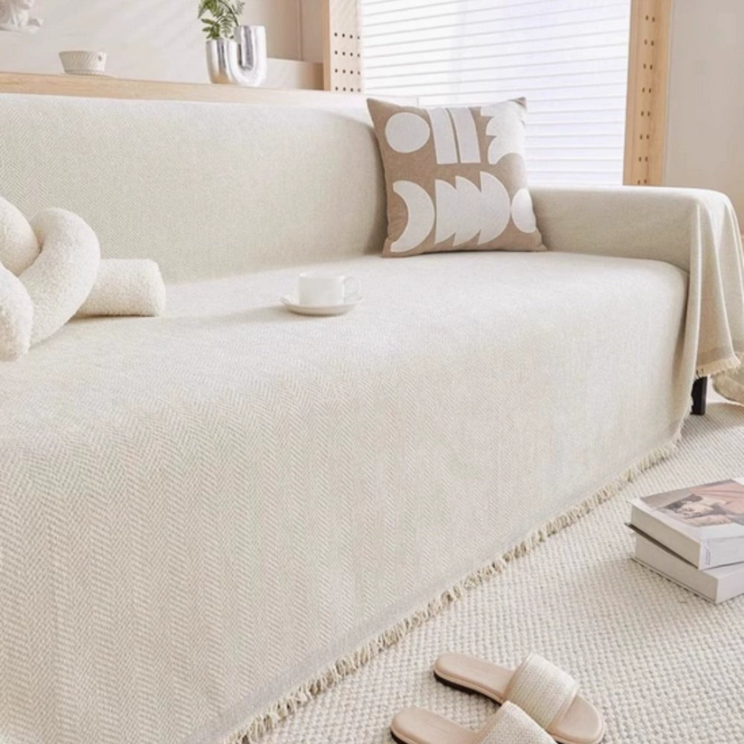 BowLift | Sofa Cover Durable Chenille Fabric Protection