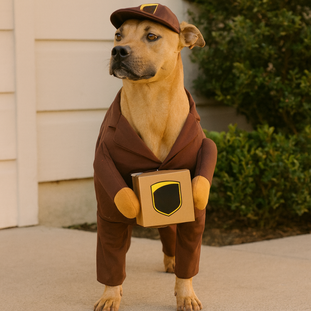 BowLift | Halloween Dog Costume Delivery Outfit