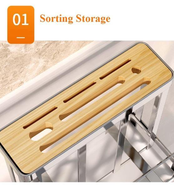 BowLift | Stainless Steel Kitchen Utensils Organizer Drying Rack