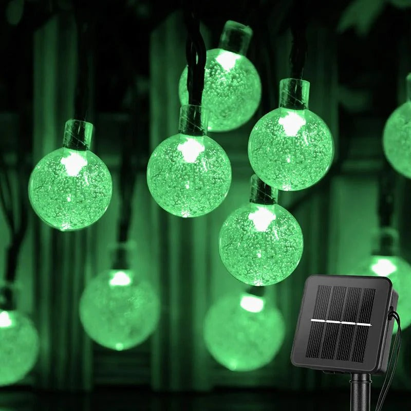 BowLift | Solar Powered Waterproof Crystal Globe Lights