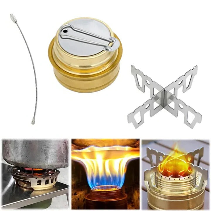 BowLift | Mini Portable Alloy Camping Stove