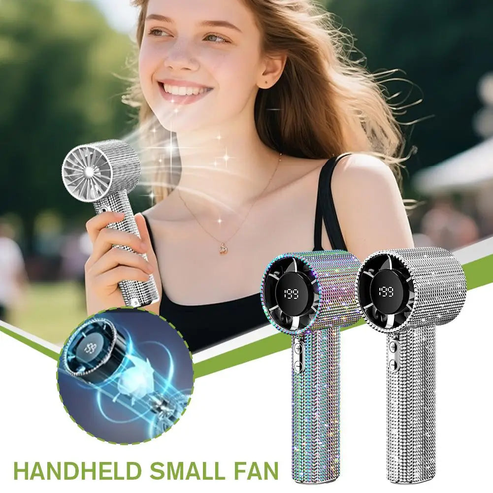 BowLift | Diamond Breeze Handheld Fan