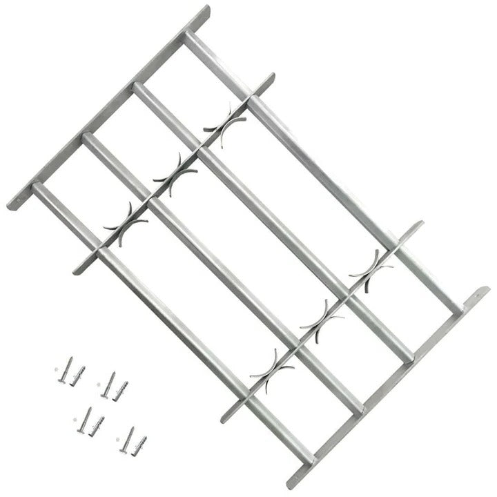 BowLift | Adjustable Safety Grille for Windows with 3 Crossbars