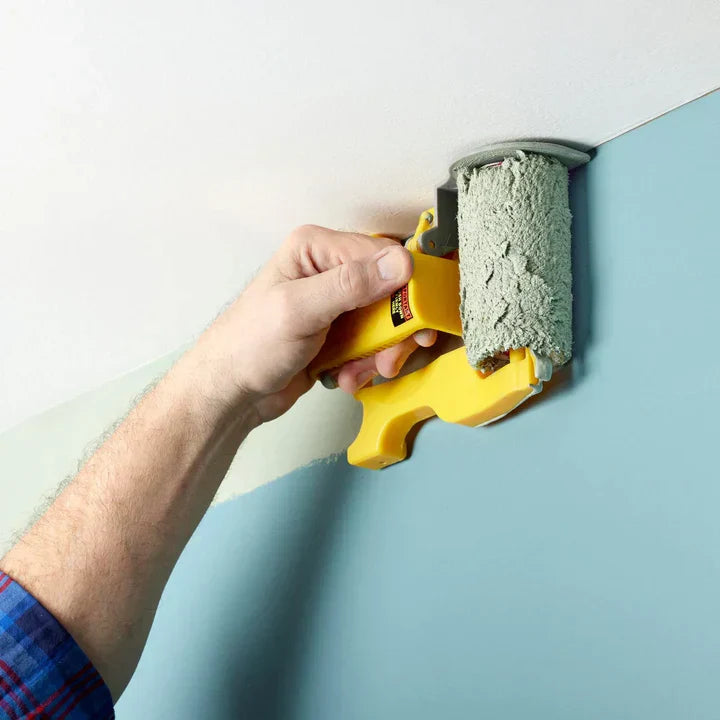 BowLift | Innovative Corner and Edge Paint Roller with Precision Guide for Effortless Painting – Ergonomic Handle for Professional Finish