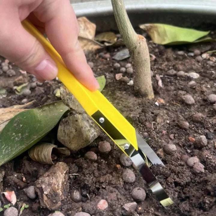 BowLift | Portable Weeder Tool with Iron Loop Handle