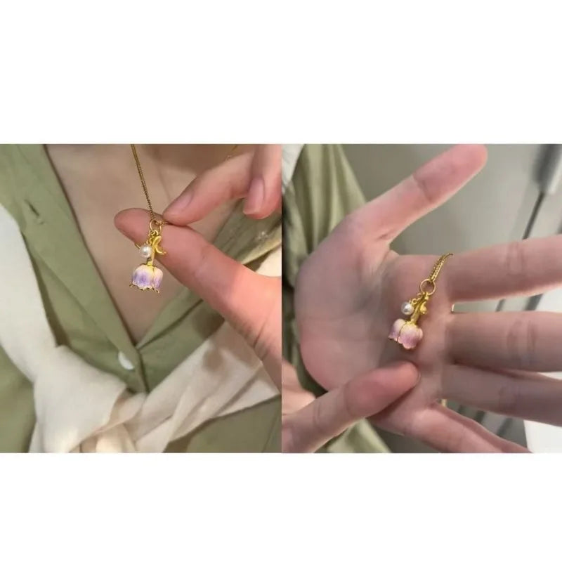 BowLift | Elegant Rose Necklace Charm