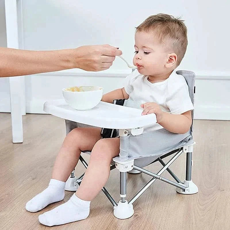 BowLift | Foldable high chair for travelling - Compact & safe for children