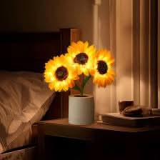 BowLift | Shimmering Sunflower LED Table Lamp
