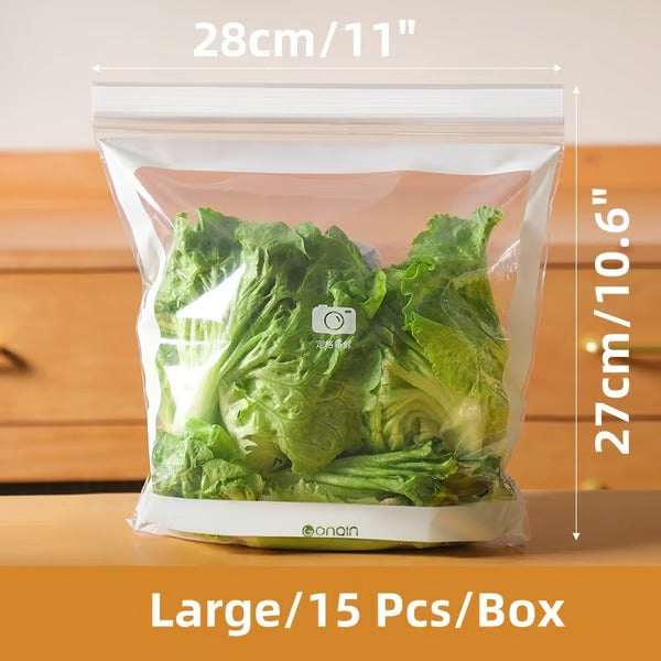 BowLift | Reusable Food Storage Bags | Airtight Double Seal | Freezer-Safe | Eco-Friendly PE