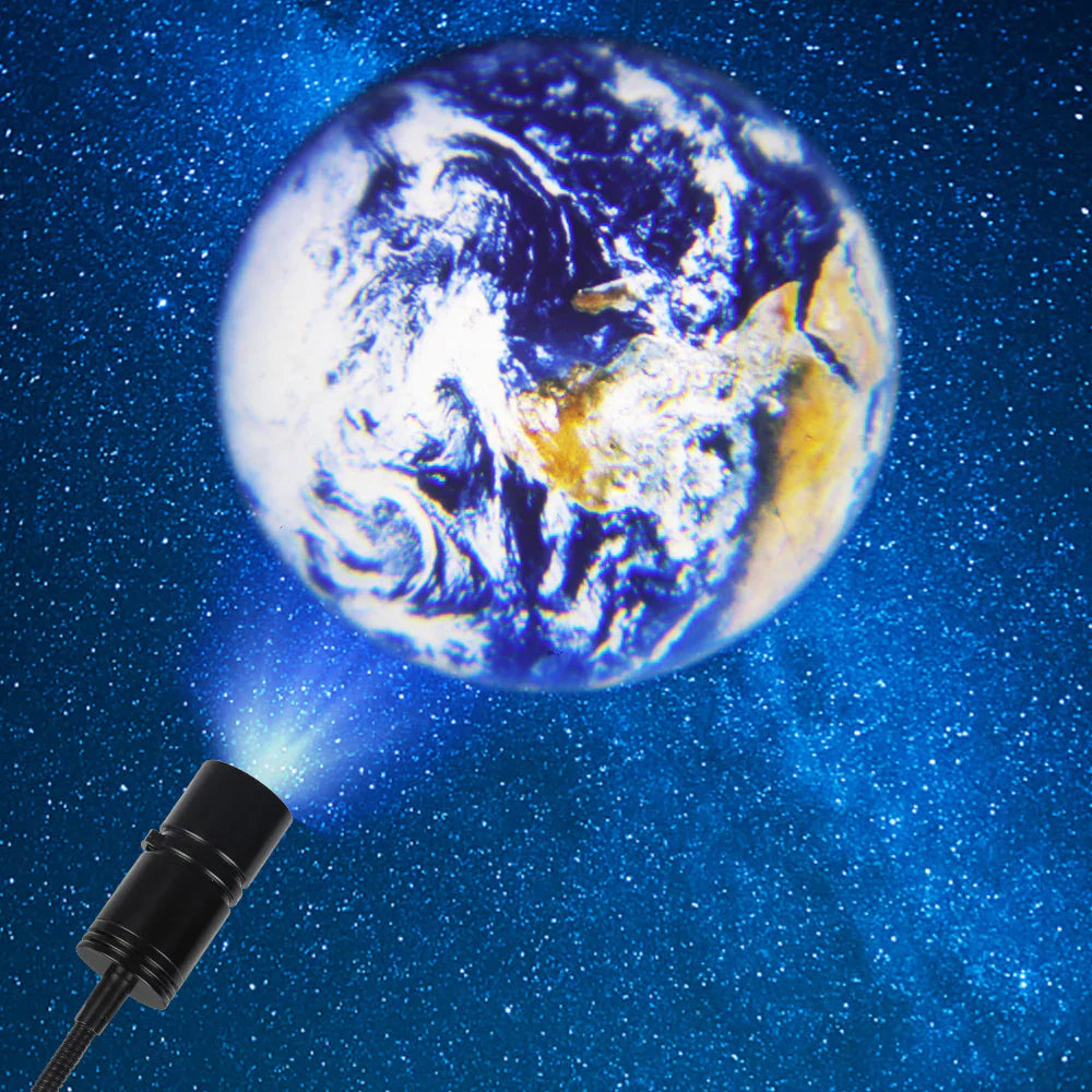BowLift | Projection lamp Earth and Moon – Atmospheric ceiling lighting for your home