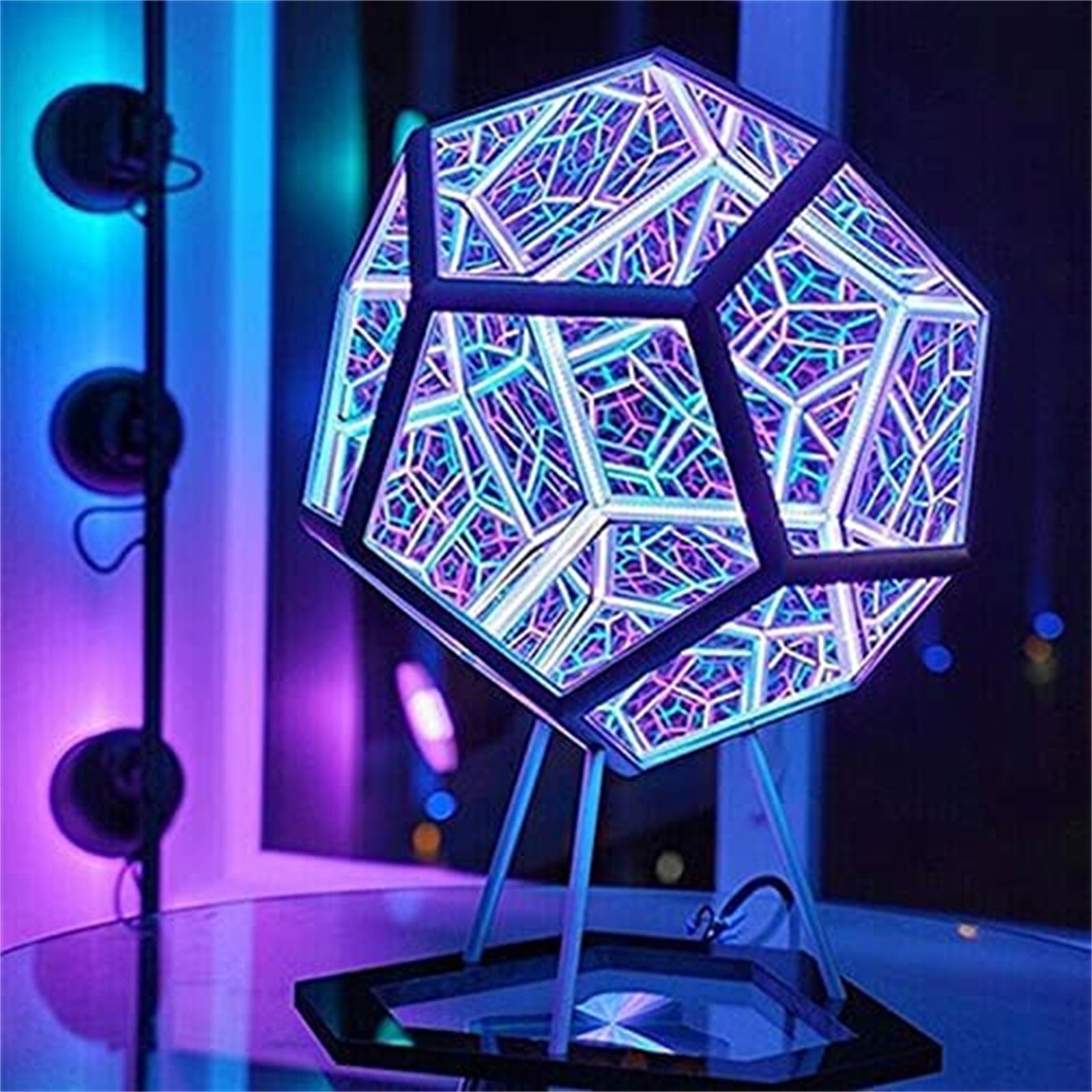 BowLift | Infinite Dodecahedron Color Art Light