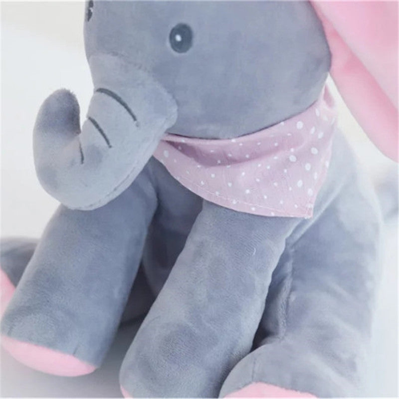 BowLift | Interactive Plush Toy Elephant Pattern with Music and Movement