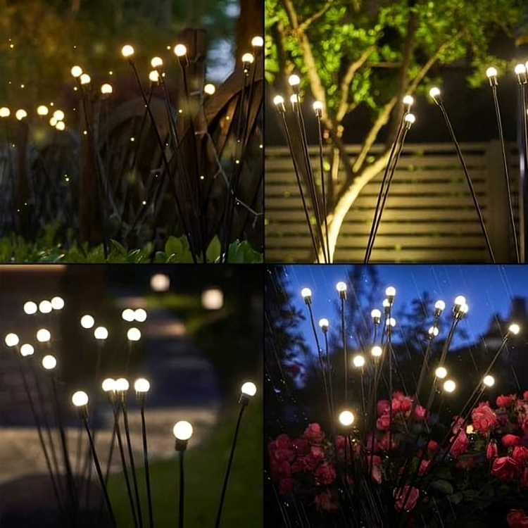 BowLift | GlowBreeze Solar | Dancing Firefly Lights for Gardens