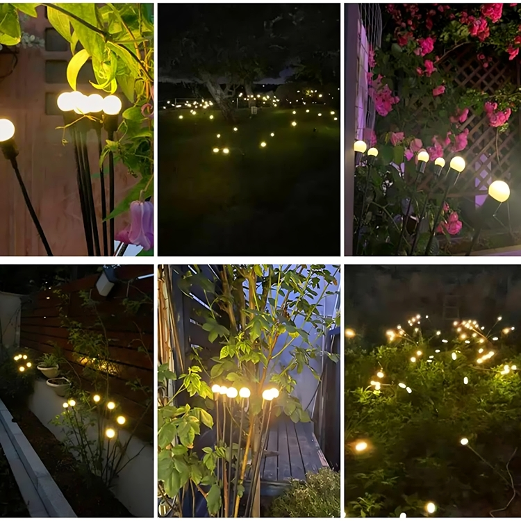 BowLift | GlowBreeze Solar | Dancing Firefly Lights for Gardens