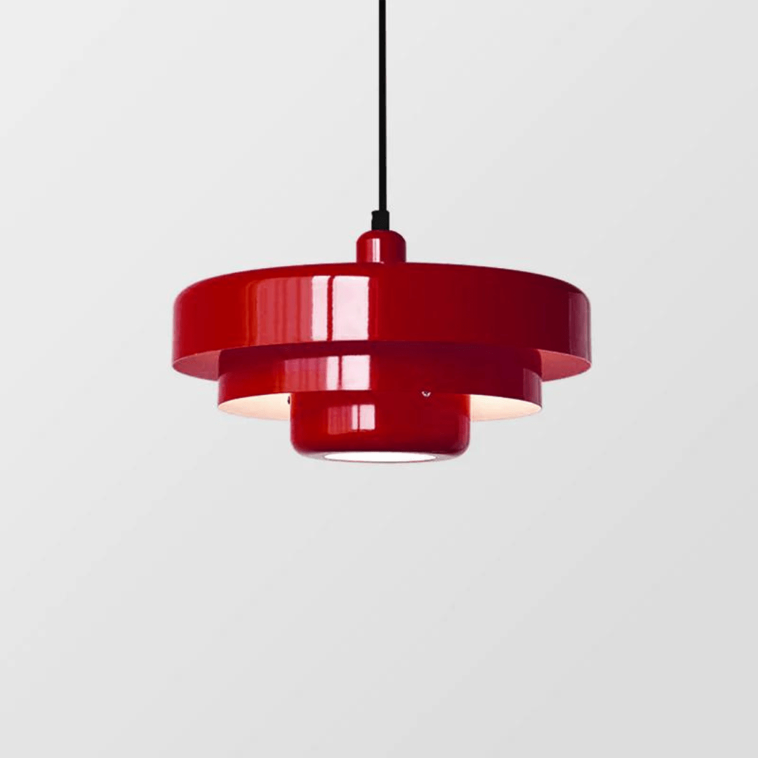 BowLift | Elegant three-level pendant light in macaron colors