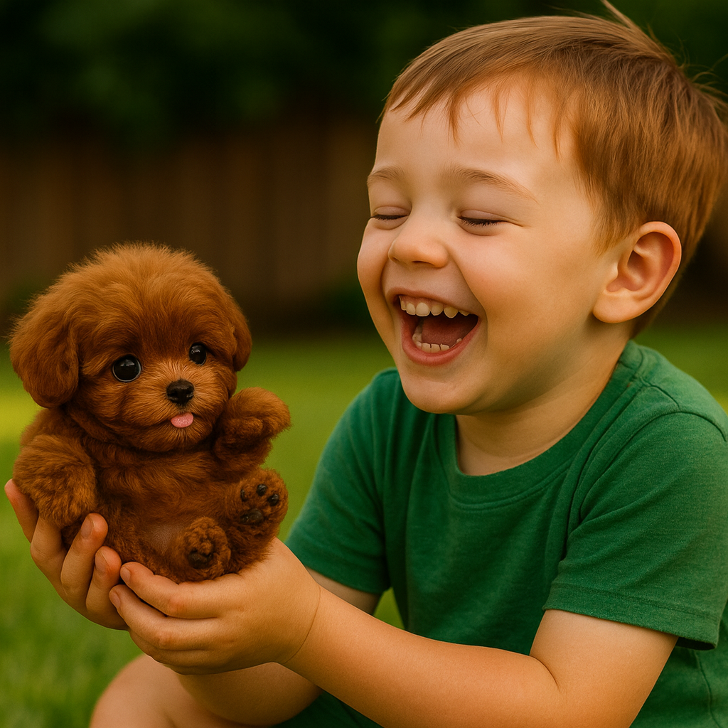 BowLift | Interactive Realistic Plush Puppy with Movement Features