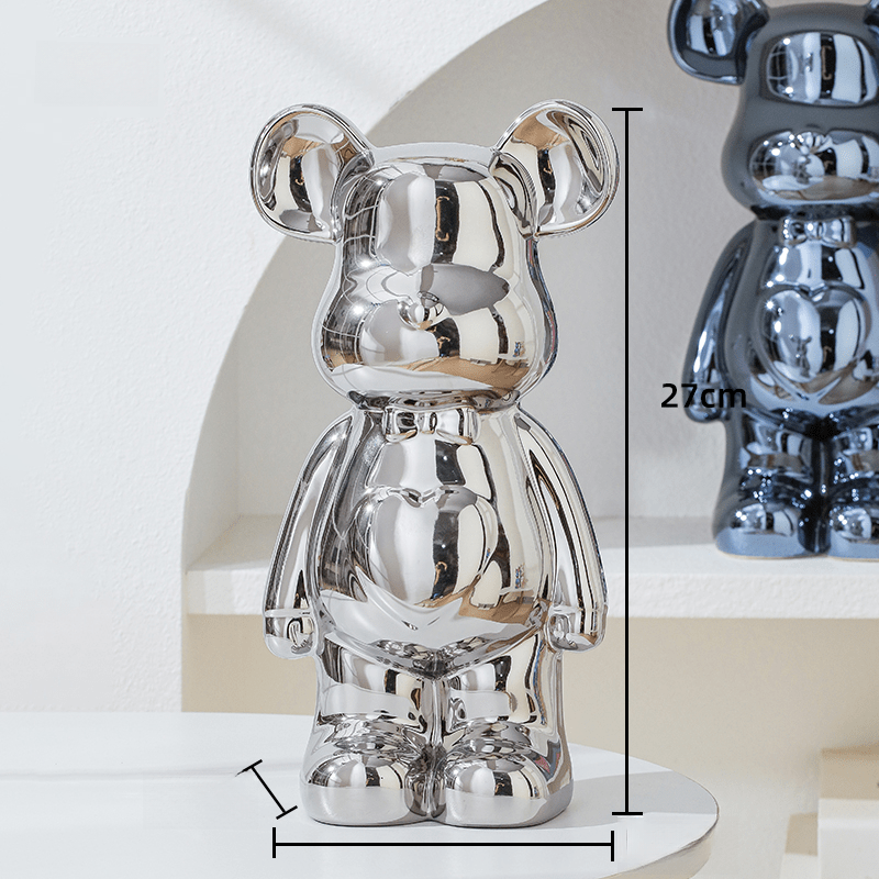 BowLift | Elegant Teddy Bear Figure for Modern Decoration