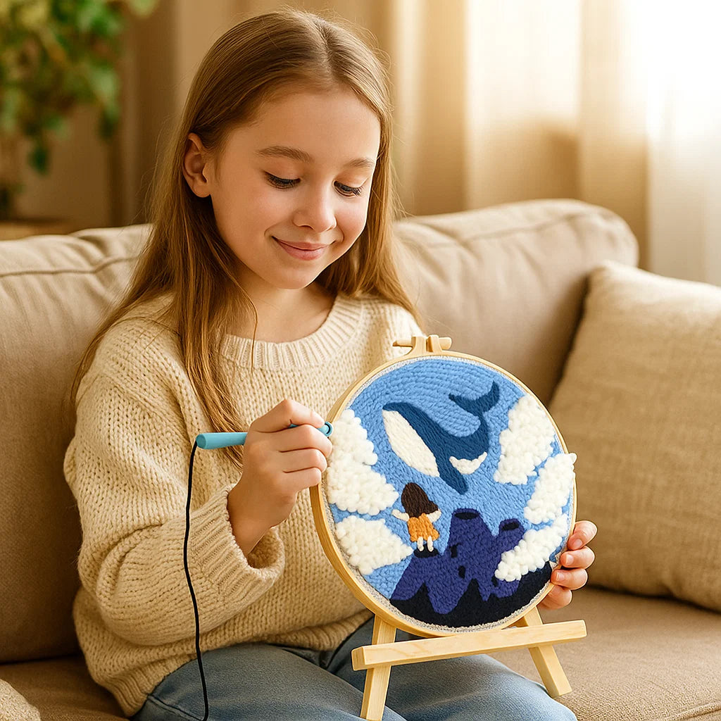 BowLift | Relaxing embroidery set with various designs