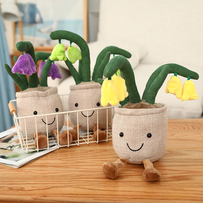 BowLift | Fuzzy Fella Flower Pot Plush