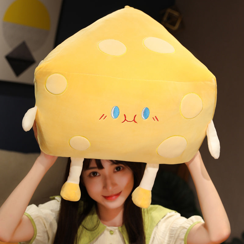 BowLift | Cute Cheese Block Plushie