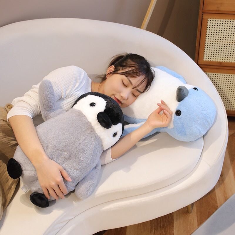 BowLift | Cute Fluffy Penguin Walrus Plushies