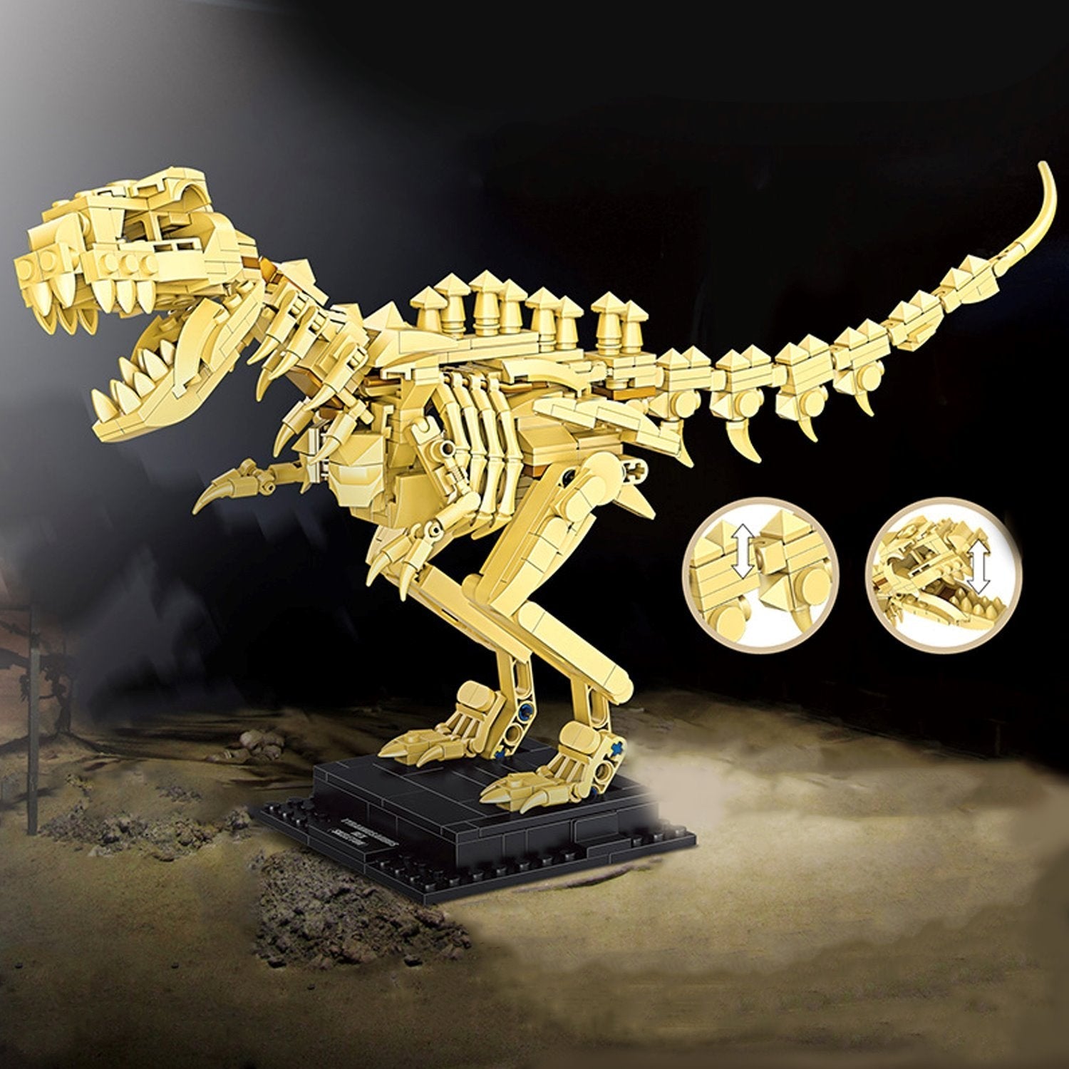 BowLift | Dinosaur Fossil Skeletons Building Blocks Collection 2 | LIMITED STOCK